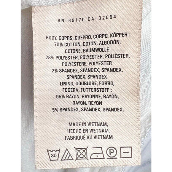 Maeve Anthropologie Women's Flared Floral Print Skirt Blue White Button Front XL - Picture 8 of 9